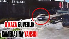 Feci Kaza Güvenlik Kamerasına Yansıdı