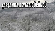 Çarşamba Beyaza Büründü