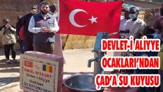 Devlet-i Aliyye Ocakları’ndan Çad’a Su Kuyusu