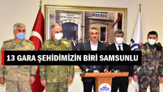 13 GARA ŞEHİDİMİZİN BİRİ SAMSUNLU