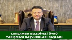 Çarşamba Belediyesi Öykü Yarışması Başvuruları Başladı