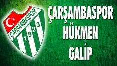 Çarşambaspor Hükmen Galip