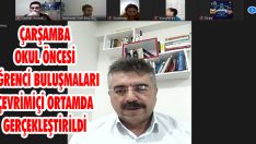 Çarşamba Okul Öncesi Öğrenci Buluşmaları Çevrimiçi Ortamda Gerçekleştirildi