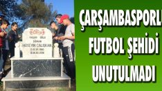 Çarşambasporlu Futbol Şehidi Unutulmadı