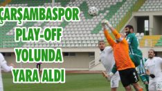 Çarşambaspor Play-Off Yolunda Yara Aldı
