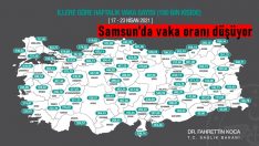 Samsun’da vaka oranı düşüyor