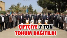 Çiftçiye 7 Ton Tohum Dağıtıldı