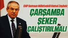 “Çarşamba Şeker Çalıştırılmalı”
