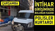 ÇARŞAMBA’DA İNTİHAR GİRİŞİMİ