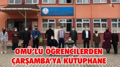OMÜ’lü Öğrencilerden Çarşamba’ya Kütüphane