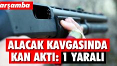 Alacak Kavgasında Kan Aktı: 1 Yaralı