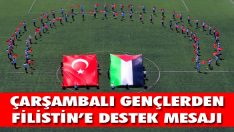Çarşambalı Gençlerden Filistin’e Destek Mesajı
