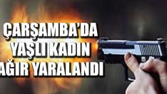 Çarşamba’da Yaşlı Kadın Ağır Yaralandı