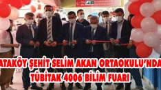 Ataköy Şehit Selim Akan Ortaokulu’nda TÜBİTAK 4006 Bilim Fuarı