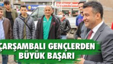 Çarşambalı Gençlerden Büyük Başarı