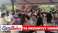 Genç Bakış’ta Mezuniyet Yemeği