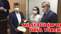 Milli Eğitim’de Ödül Töreni
