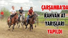 Çarşamba’da Rahvan At Yarışları Yapıldı