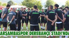 Çarşambaspor Derebahçe Stadı’nda