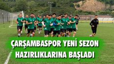 Çarşambaspor Yeni Sezon Hazırlıklarına Başladı
