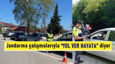 Jandarma çalışmalarıyla “YOL VER HAYATA” diyor