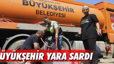 Büyükşehir yara sardı