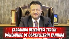 Çarşamba Belediyesi Tercih Döneminde de Öğrencilerin Yanında