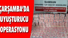 Çarşamba’da Uyuşturucu Operasyonu