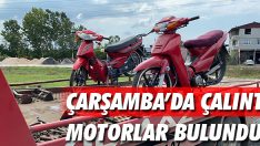 Çarşamba’da Çalıntı Motorlar Bulundu