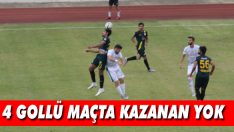 4 Gollü Maçta Kazanan Yok