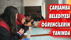 Çarşamba Belediyesi Öğrencilerin Yanında