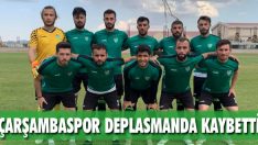 Çarşambaspor Deplasmanda Kaybetti