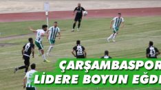 Çarşambaspor Lidere Boyun Eğdi