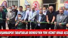 Çarşambaspor Taraftarlar Derneği’nin Yeni Hizmet Binası Açıldı