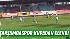 Çarşambaspor Kupadan Elendi