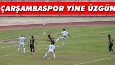 Çarşambaspor Yine Üzgün