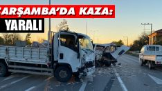 Çarşamba’da Kaza: 1 Yaralı