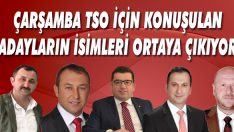 Çarşamba TSO İçin Konuşulan Adayların İsimleri Ortaya Çıkıyor