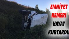 Emniyet Kemeri Hayat Kurtardı!