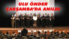Ulu Önder Çarşamba’da Anıldı