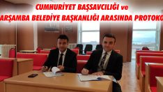 Cumhuriyet Başsavcılığı ve Çarşamba Belediye Başkanlığı Arasında Protokol