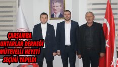 Çarşamba Muhtarlar Derneği Mütevelli Heyeti Seçimi Yapıldı