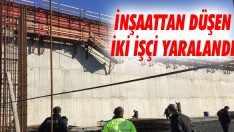 İnşaattan Düşen İki İşçi Yaralandı