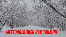Meteorolojiden Kar Tahmini