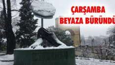 Çarşamba Beyaza Büründü