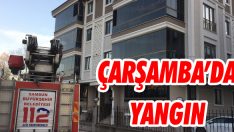 Çarşamba’da Yangın