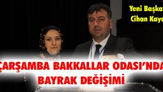 Çarşamba Bakkallar Odası’nda Bayrak Değişimi