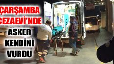 Çarşamba Cezaevi’nde Asker Kendini Vurdu