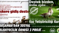 Çarşamba’dan Sosyal Belediyecilik Örneği 3 Proje