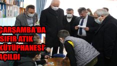 Çarşamba’da ‘Sıfır Atık Kütüphanesi’ Açıldı